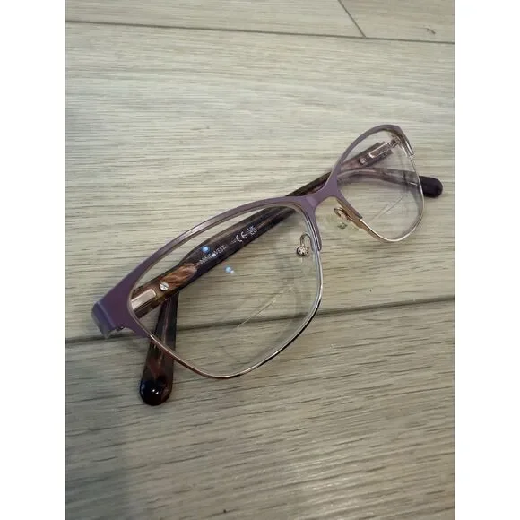 NINE WEST NW8014 608 Purple Gradient 51-15-140 Eyeglass Frames Flex Hinges - Picture 3 of 5